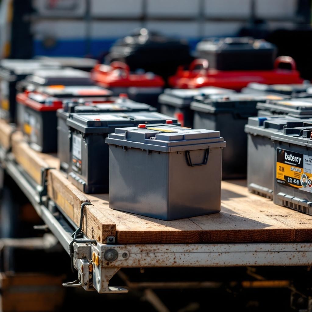 Bilbatterier med värde